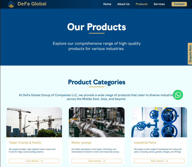 DEFA Global screenshot 2